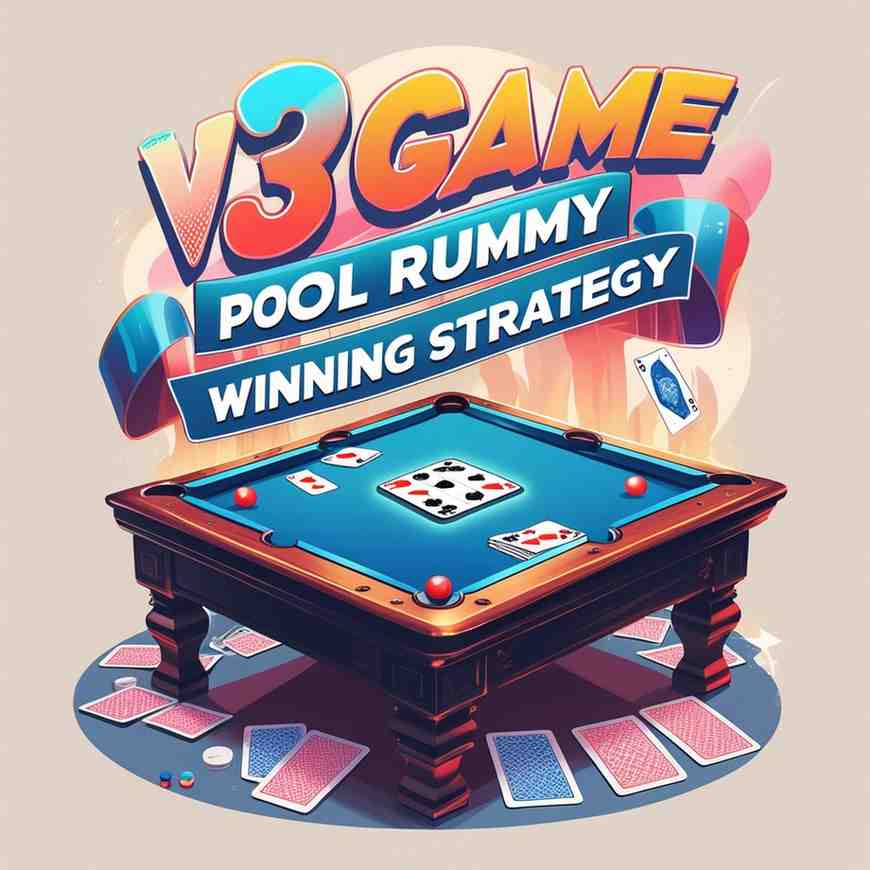 v3 game pool, pool rummy, v3 game